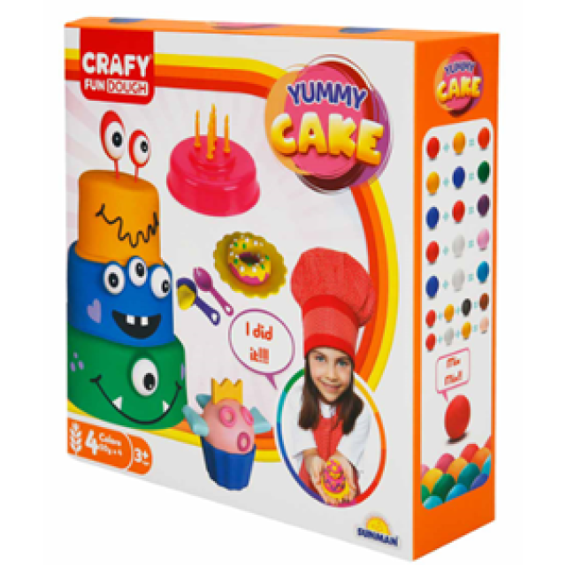 PLASTELIN SUNMAN SET YUMMY CAKE - Online Apoteka PLASTELIN SUNMAN SET YUMMY CAKE